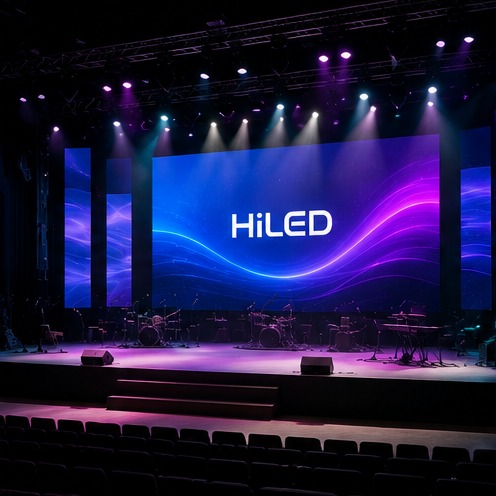 LED-экран HiLED на сцене и в бизнес-пространстве