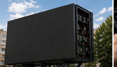 Диагностика уличного LED-экрана