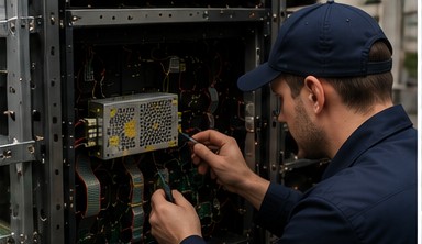 Проверка блока питания LED-экрана